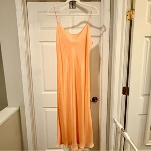 J. Crew Peachy Pink Slip Dress